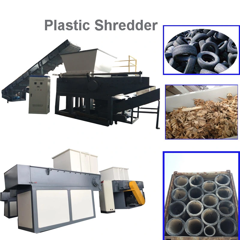 Double Shaft Crusher for Metal/Wood/Plastic/Waste/Drum