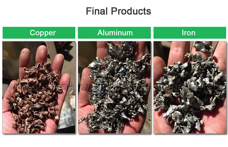 Scrap Copper Aluminum Radiator Recycle Machine Factory Price