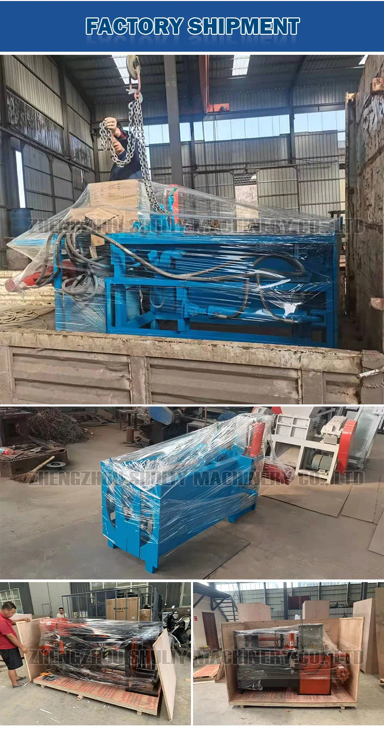 Electric Motor Wrecking Copper Recycling Machinery Motor Scrap Metal Cutting Recycling Machine