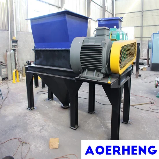 Single Shaft Plastic Crusher for Hard Plastic and Rubber and Cable