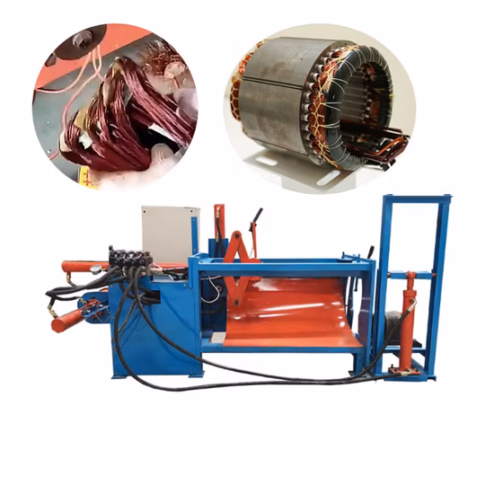 1 Tons Per Hour Motor Copper Wire Extractor Scrap Motor Stator Rotor Cutting Machine with Top Quality