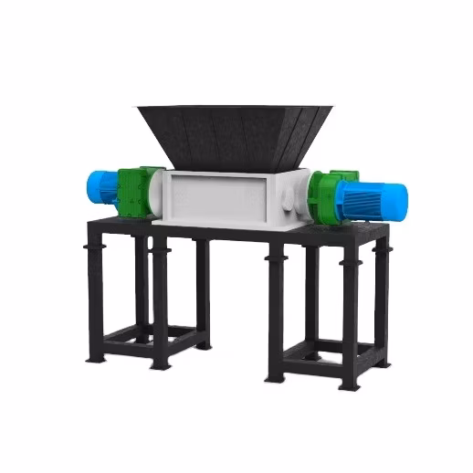 Waste Plastic Shredder Document Metal Cardboard Crushing Machine