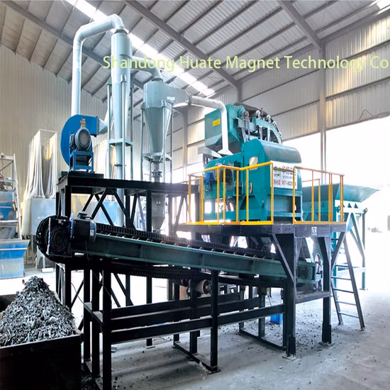 Serviceable Non Ferrous Metal Eddi Current Separator Metal Crushing Machine