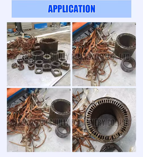 Electric Motor Dismantling and Recycling Machine