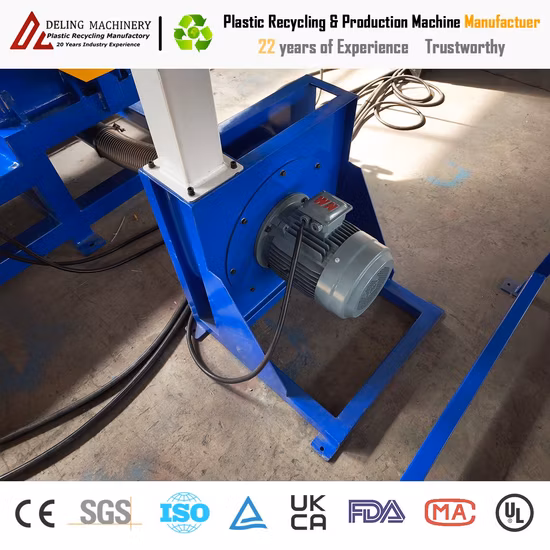 Densen Waste Tire Crusher, Rubber Recycling Machine, Rubber High Speed Granulator Crusher Machine