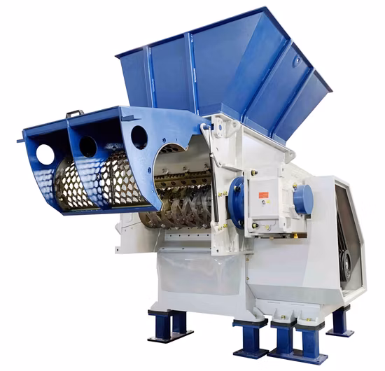 Single Shaft Crusher Bottles Recycling Shredder Medicine Plastic Crushing Machine Price
